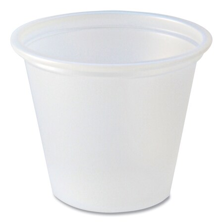 Fabri-Kal Portion Cups, 1 oz, Translucent, 2500PK 9505192
